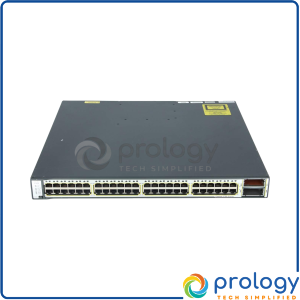 CISCO Catalyst 3750E 48 10/100/1000 PoE+ 2*10GE(X2) – Refurbished | WS-C3750E-48PD-EF