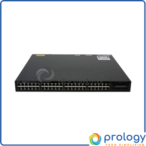 CISCO Catalyst 3650 Switch 48 Ports PoE 4x10G Uplink – Refurbished | WS-C3650-48PQ-E