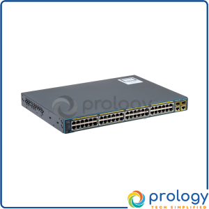 Cisco Catalyst 2960 48-Port 10/100 PoE LAN Lite Switch – New | WS-C2960-48PST-S