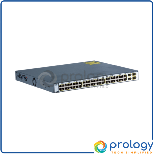 Cisco Catalyst 3750 48 Port PoE 4 SFP – Refurbished | WS-C3750-48PS-S