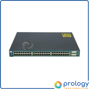 CISCO Catalyst 2950 48 10/100 with 2 GBIC slots Enhanced Image – Refurbished | WS-C2950G-48-EI