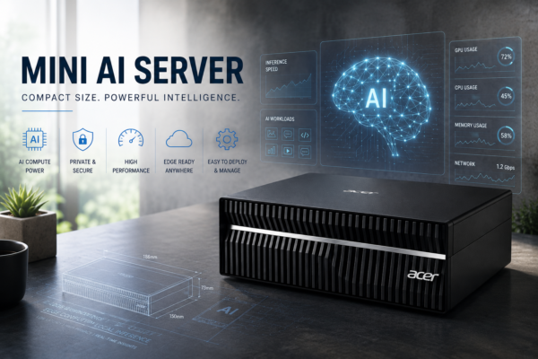 Acer Veriton GN100 Arrives at Prology: The Understated AI Mini PC