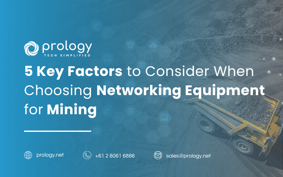 5 Key Factors to Consider When Choosing Networking Equipment for Mining