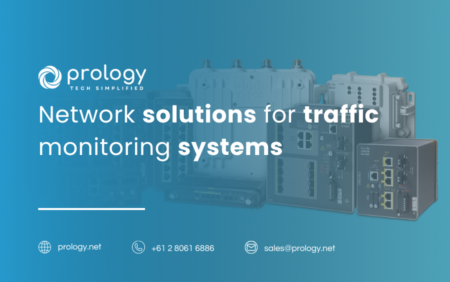 Network solutions for traffic monitoring systems