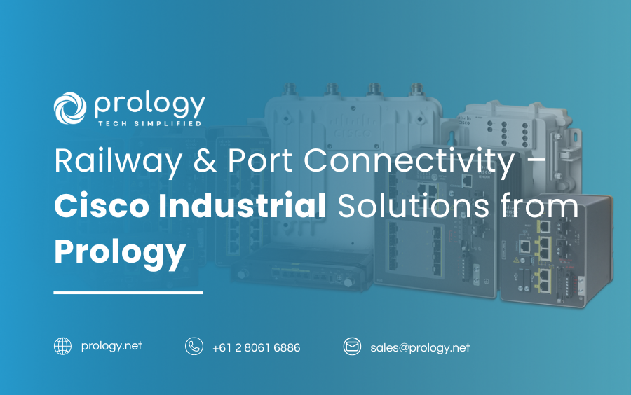 Railway & Port Connectivity – Cisco Industrial Solutions from Prology
